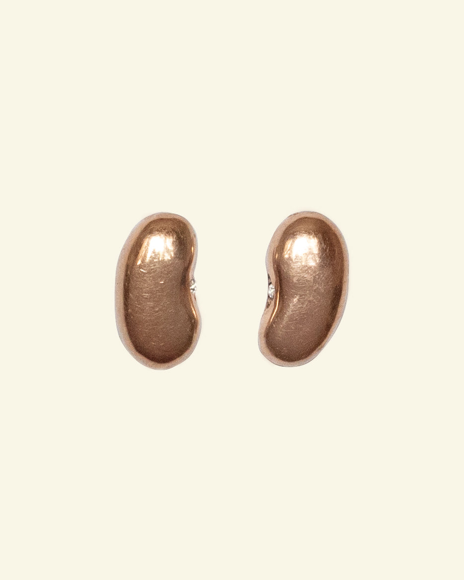 Diamond Bean Studs