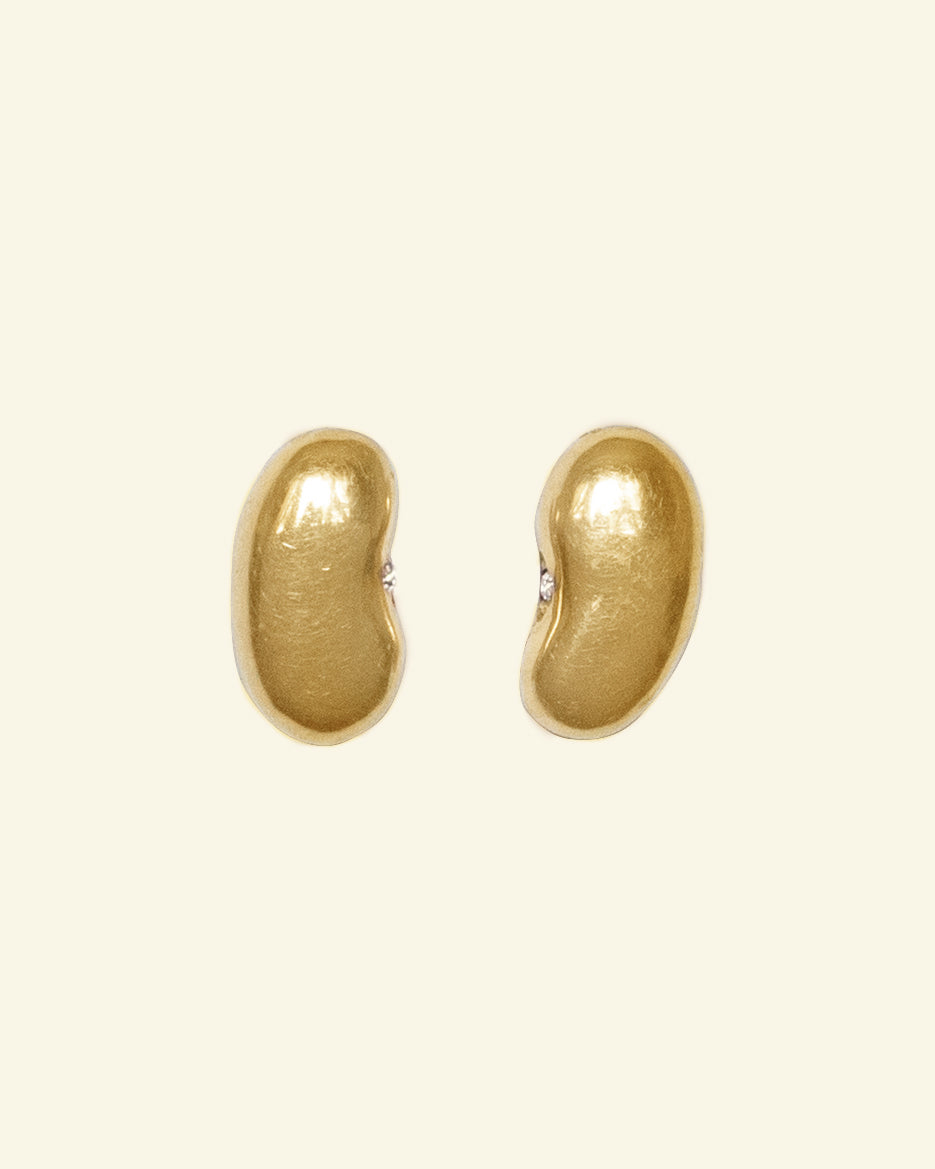 Diamond Bean Studs