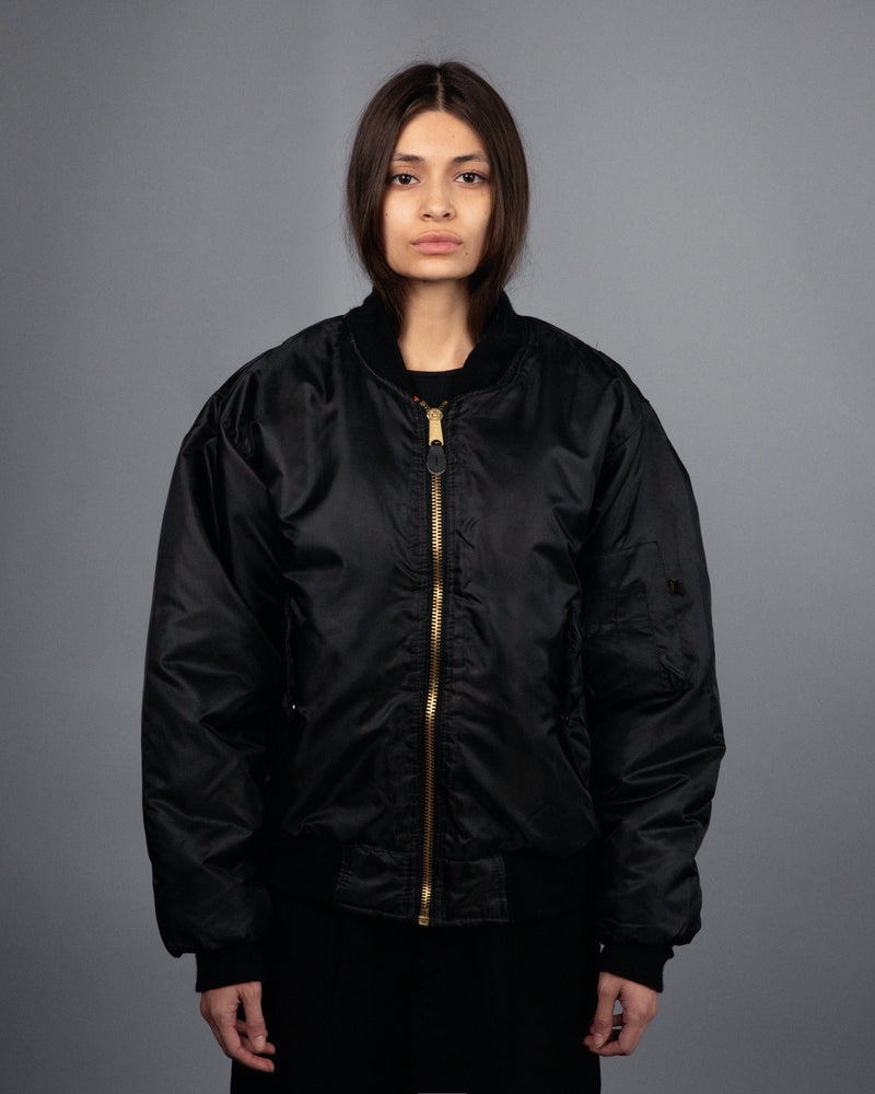 Re-worked Chiffon Flight Jacket